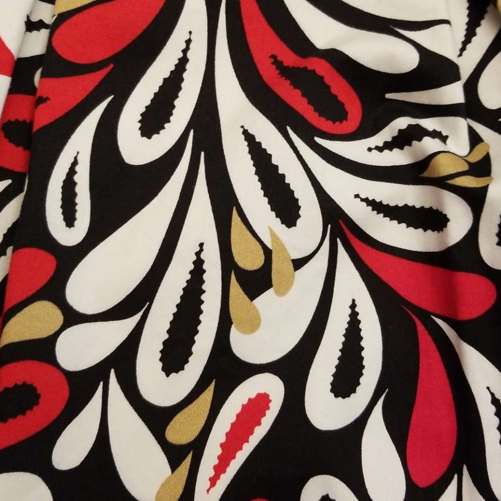 East 5th colorful flared skirt size 12 - Picture 4 of 4